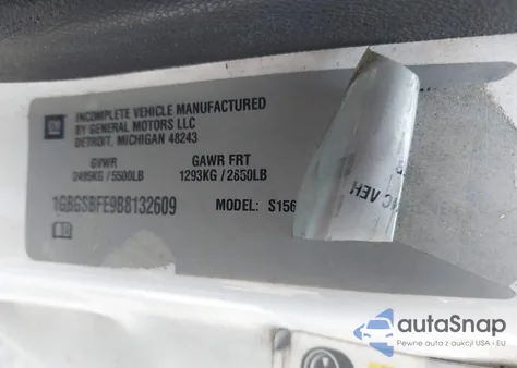 2011 Chevrolet Colorado Work Truck z USA, uszkodzony, nr VIN 1GBGSBFE9B8132609